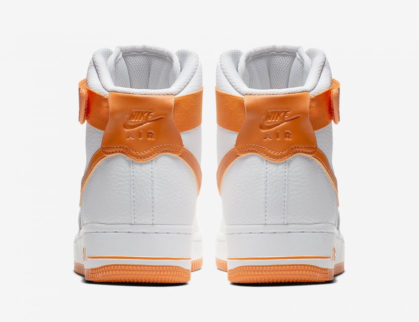 White and Orange Air Force 1 High Coming Soon | Sneaker Shop Talk