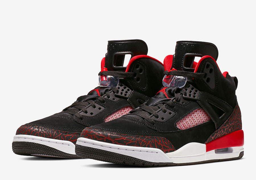 Black and Red Jordan Spizike now 