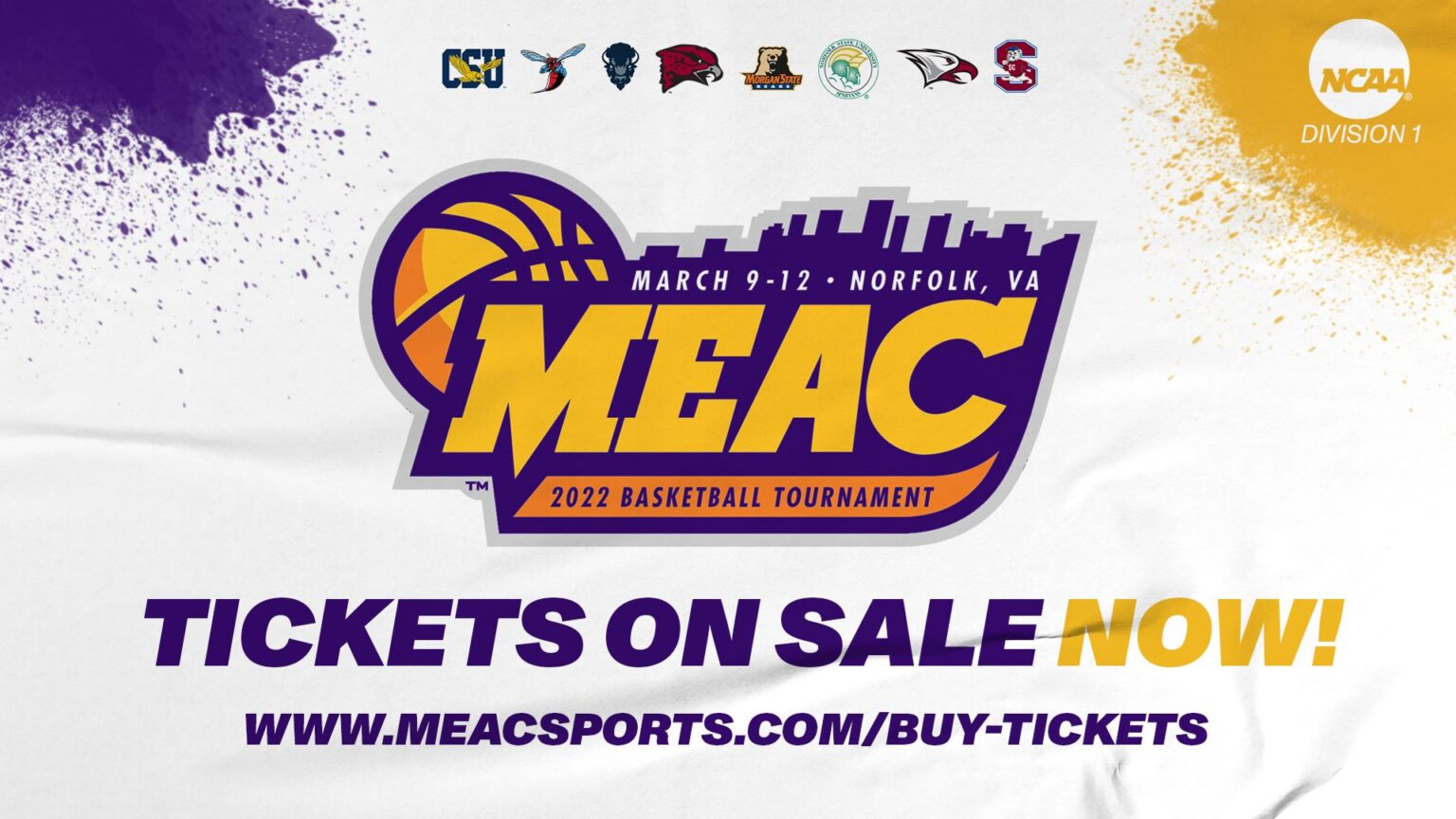 Tickets now in sale for 2022 MEAC Basketball Tournament Sneaker Shop Talk