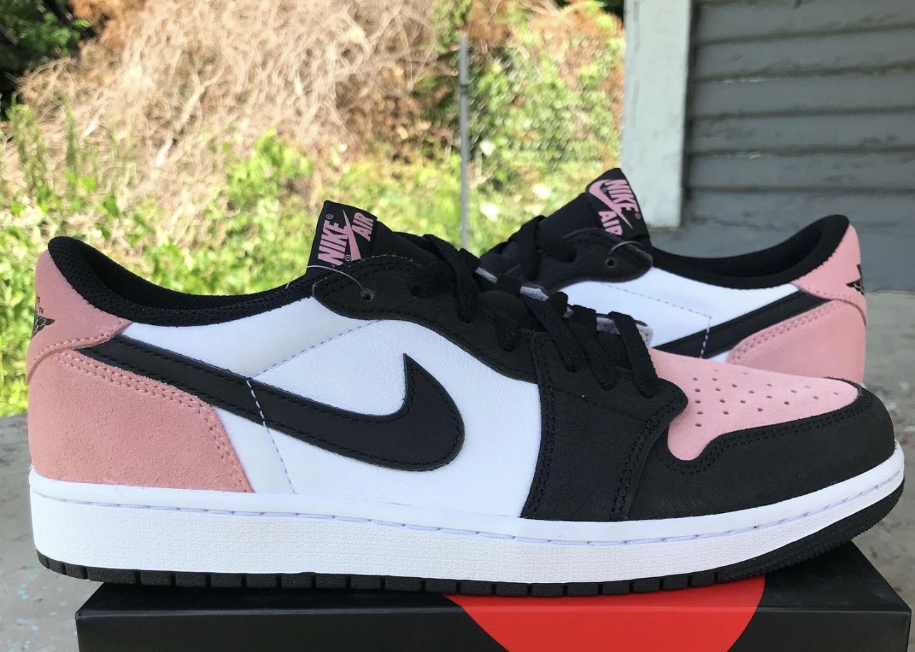 Check out these images of the “Bleached Coral” Air Jordan 1 Low ...
