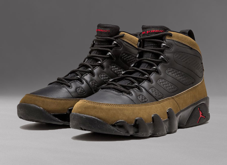 “Olive Concord” Air Jordan 9 Sneaker Shop Talk