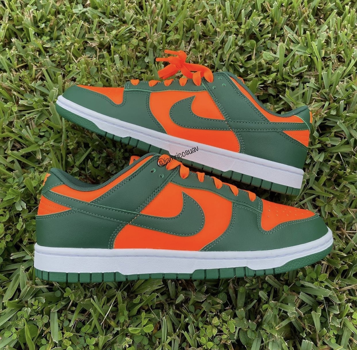 Orange and Green Nike Dunk Low | Sneaker Shop Talk