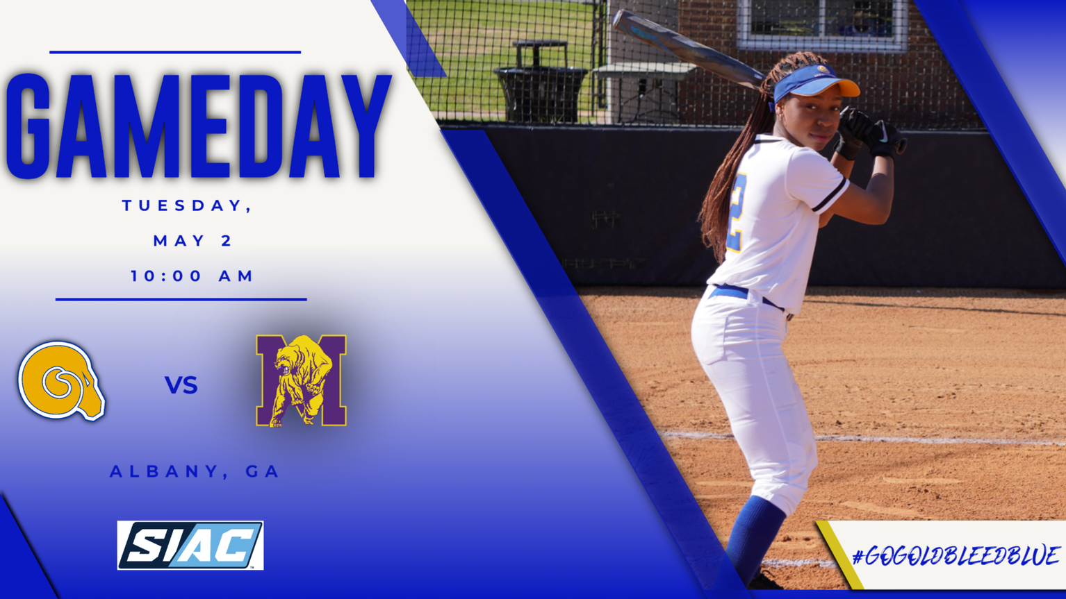 Albany State softball opens up SIAC Tournament against Miles Sneaker