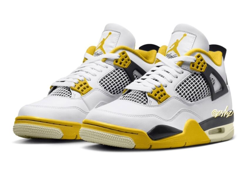 “Vivid Sulphur” Air Jordan 4 coming April 2024 Sneaker Shop Talk