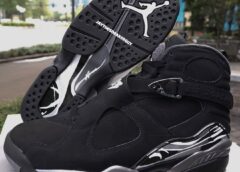 IN-HAND LOOK: 2026 “Chrome” Air Jordan 8 Emerges Ahead of September Release