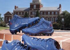 Howard Bison Football Debuts Exclusive Air Jordan 11 Cleats Ahead of 2026 Season