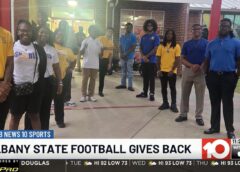 Making A Difference: Albany State Football Strengthens Community Ties by Adopting Nine Elementary Schools