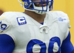 Aaron Donald Works Out in Full Pads at Rams Facility as Comeback Decision Nears