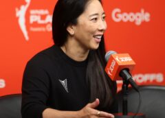 Natalie Nakase Calls for Love Amid “Save Women’s Sports” Protest