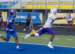 Benedict Escapes Fort Valley State, 34-33, in Wild Overtime Finish